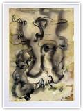 (ohne Titel) | Nr. 178 | undatiert | Aquarell | 73 x 51 (Rahmen: 80 x 65)