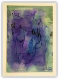 (ohne Titel) | Nr. 246 | undatiert | Aquarell | 73 x 51 (Rahmen: 80 x 65)
