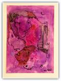 (ohne Titel) | Nr. 675 | Datiert auf 1999 | Aquarell | 73 x 51 (Rahmen: 80 x 65)