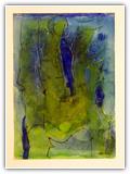 (ohne Titel) | Nr. 677 | Datiert auf 1999 | Aquarell | 72,5 x 50,5 (Rahmen: 80 x 65)