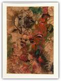 (ohne Titel) | Nr. 704 | Datiert auf 1999 | Aquarell | 72 x 50 (Rahmen: 80 x 65)