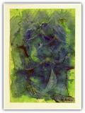 (ohne Titel) | Nr. 713 | Datiert auf 1999 | Aquarell | 72 x 50 (Rahmen: 80 x 65)