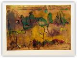 (ohne Titel) | Nr. 758 | Datiert auf 2001 | Aquarell | 51 x 73 (Rahmen: 65 x 80)