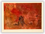 (ohne Titel) | Nr. 765 | Datiert auf 2001 | Aquarell | 51 x 73 (Rahmen: 65 x 80)