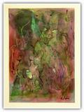 "2000/27" | Nr. 773 | Datiert auf 2001 | Aquarell | 73 x 51 (Rahmen: 80 x 65)