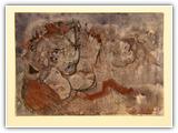 (ohne Titel) | Nr. 778 | Datiert auf 2001 | Aquarell | 50,5 x 73 (Rahmen: 65 x 80)