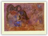 (ohne Titel) | Nr. 780 | Datiert auf 2001 | Aquarell | 51 x 73 (Rahmen: 65 x 80)