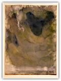 "5/94" | Nr. 1080 | Datiert auf 1994 | Zyklus: Werden & Vergehen | Aquarell | 75 x 55 (Rahmen: 80 x 65)