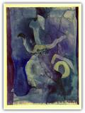 "29/94" | Nr. 1088 | Datiert auf 1994 | Zyklus: Werden & Vergehen | Aquarell | 75,5 x 55,5 (Rahmen: 80 x 65)