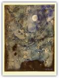 (ohne Titel) | Nr. 1093 | Datiert auf 1994 | Zyklus: Werden & Vergehen | Aquarell | 74,5 x 55,5 (Rahmen: 80 x 65)