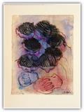(ohne Titel) | Nr. 1167 | undatiert | Aquarell/farbige Kreide | 62 x 53,5 (Rahmen: 80 x 60)