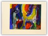(ohne Titel) | Nr. 1192 | Datiert auf 2000 | Zyklus: Bilder 2009 | Enkaustik | 40,5 x 50 (Rahmen: 65 x 70,5)
