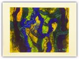 (ohne Titel) | Nr. 1195 | Datiert auf 2000 | Zyklus: Bilder 2009 | Enkaustik | 50 x 65 (Rahmen: 65 x 80)