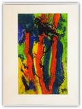 (ohne Titel) | Nr. 1197 | Datiert auf 2000 | Zyklus: Bilder 2009 | Enkaustik | 65 x 40 (Rahmen: 80 x 65)