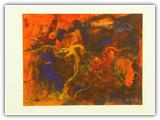 (ohne Titel) | Nr. 1198 | Datiert auf 2000 | Zyklus: Bilder 2009 | Enkaustik | 50 x 65 (Rahmen: 65 x 80)
