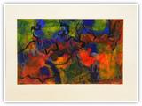 (ohne Titel) | Nr. 1199 | Datiert auf 2000 | Zyklus: Bilder 2009 | Enkaustik | 40 x 65 (Rahmen: 65 x 80)