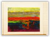 (ohne Titel) | Nr. 1202 | Datiert auf 2000 | Zyklus: Bilder 2009 | Enkaustik | 50 x 65 (Rahmen: 65 x 80)