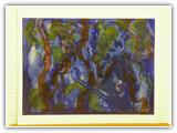 (ohne Titel) | Nr. 1206 | Datiert auf 2000 | Zyklus: Bilder 2009 | Enkaustik | 55 x 75 (Rahmen: 65 x 80)