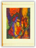 (ohne Titel) | Nr. 1212 | Datiert auf 2000 | Zyklus: Bilder 2009 | Enkaustik | 65 x 50 (Rahmen: 80 x 65)