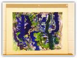 (ohne Titel) | Nr. 1215 | Datiert auf 2000 | Zyklus: Bilder 2009 | Enkaustik | 50 x 65 (Rahmen: 60 x 80)