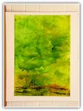 (ohne Titel) | Nr. 1303 | Datiert auf 2001 | Zyklus: 1999 | Aquarell | 73 x 51 (Rahmen: 80 x 65)