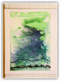 (ohne Titel) | Nr. 1304 | Datiert auf 1999 | Zyklus: 1999 | Aquarell | 73 x 51 (Rahmen: 80 x 65)