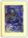 (ohne Titel) | Nr. 1384 | Datiert auf 1995 | Zyklus: Bilder 95 | Aquarell | 73 x 51 (Rahmen: 80 x 65)