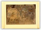 (ohne Titel) | Nr. 1389 | Datiert auf 1995 | Zyklus: Bilder 95 | Aquarell | 51 x 73 (Rahmen: 65 x 80)
