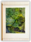 (ohne Titel) | Nr. 1675 | Datiert auf 2002 | Aquarell | 62 x 48 (Rahmen: 80 x 65)