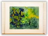 (ohne Titel) | Nr. 1702 | Datiert auf 2004 | Aquarell | 48 x 62,5 (Rahmen: 65 x 80)