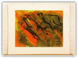 (ohne Titel) | Nr. 1707 | Datiert auf 2004 | Aquarell | 48 x 62,5 (Rahmen: 65 x 80)