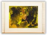 (ohne Titel) | Nr. 1711 | Datiert auf 2004 | Aquarell | 48 x 62,5 (Rahmen: 65 x 80)