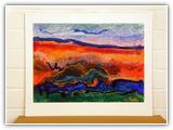 (ohne Titel) | Nr. 1731 | Datiert auf 2004 | Enkaustik | 50 x 70 (Rahmen: 65 x 80)