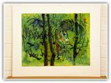 (ohne Titel) | Nr. 1742 | Datiert auf 2004 | Aquarell | 48,5 x 62,5 (Rahmen: 65 x 80)