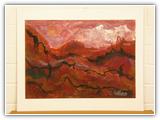 (ohne Titel) | Nr. 1750 | Datiert auf 2004 | Enkaustik | 50 x 70 (Rahmen: 65 x 80)