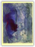 (ohne Titel) | Nr. 1781 | Datiert auf 1996 | Zyklus: Gesichter 96 | Aquarell | 75,5 x 56,5 (Rahmen: 80 x 65)