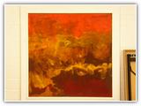 (ohne Titel) | Nr. 2004 | Datiert auf 1999 | �l auf Hartfpl | 99,5 x 99,5 (Rahmen: 116 x 116)