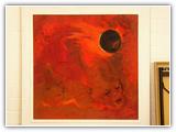 (ohne Titel) | Nr. 2005 | Datiert auf 1999 | �l auf Hartfpl | 100 x 100 (Rahmen: 119 x 119)