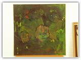 (ohne Titel) | Nr. 2009 | Datiert auf 1999 | �l auf Hartfpl | 100 x 100 (Rahmen: o. R)