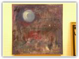 (ohne Titel) | Nr. 2018 | Datiert auf 1999 | �l auf Hartfpl | 100 x 100 (Rahmen: o. R)