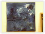 (ohne Titel) | Nr. 2019 | Datiert auf 1999 | �l auf Hartfpl | 100 x 100 (Rahmen: o. R)