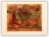 (ohne Titel) | Nr. 2564 | Datiert auf 1989 | Zyklus: Teneriffa | Aquarell | 48 x 62 (Rahmen: 65 x 80)