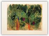 (ohne Titel) | Nr. 2570 | Datiert auf 1989 | Zyklus: Teneriffa | Aquarell | 48 x 62 (Rahmen: 65 x 80)
