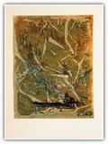 (ohne Titel) | Nr. 2571 | Datiert auf 1989 | Zyklus: Teneriffa | Aquarell | 62 x 48 (Rahmen: 65 x 80)
