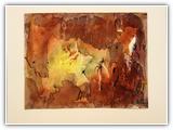 (ohne Titel) | Nr. 2576 | Datiert auf 1989 | Zyklus: Teneriffa | Aquarell | 48 x 62 (Rahmen: 65 x 80)